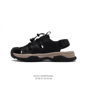 ECCO Men's Bari Sandals Breathable Lightweight Outdoor Sandals