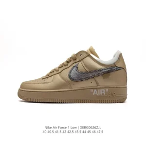 Off-White x Nike Air Force 1 MCA Low Top Sneaker