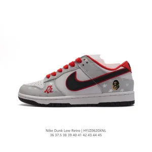 Nike Dunk Low Retro DIY Custom Premium Leather Shoes