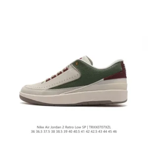 Jordan Air 2 Retro SP White Black Red Basketball Shoes