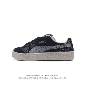 PUMA Suede Skate Low-Top Retro Casual Sneakers for Men and Women
