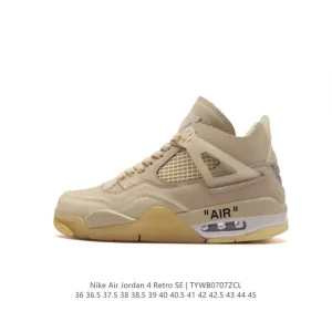 Jordan Air 4 Retro Vintage Basketball Shoes for Men and Women