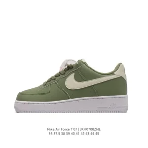 Nike Air Force 1 Low 07 Classic White Leather Sneakers