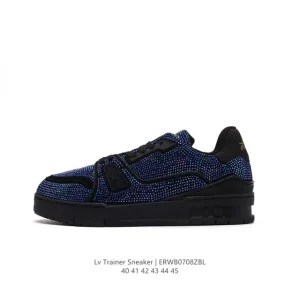 Louis Vuitton Trainer Sneaker Low Top Luxury Fashion Sneakers for Men