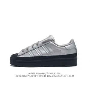 Adidas Superstar 82 Classic Shell Toe Leather Sneakers