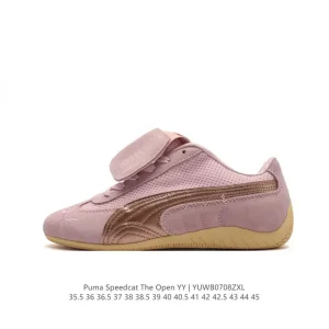 Puma Speedcat Open Yy Collaboration Suede Mesh Sneakers