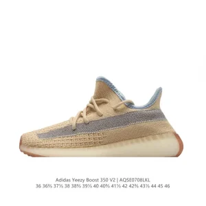 Adidas Yeezy Boost 350 V2 Primeknit Running Shoes with Boost Midsole