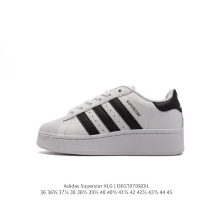 Adidas Originals Superstar Xlg Shell Toe Platform Sneakers Classic Casual Shoes