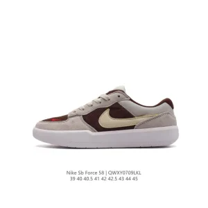 Nike SB Force 58 Skateboarding Shoes for Men with Durable Cupsole