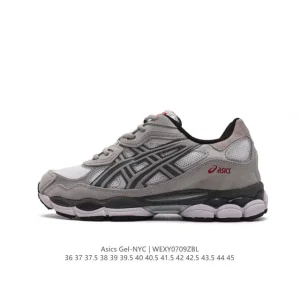 ASICS GEL-NYC Retro Street Sneaker with Gel Cushioning and Thick Sole