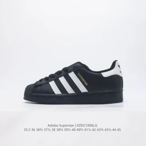 Adidas Superstar 82 Classic Shell Toe Leather Sneakers for Men and Women