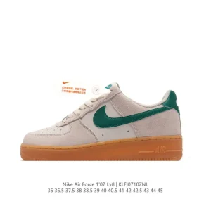 Nike Air Force 1 07 Low Fq8714-001 White Leather Casual Sneakers