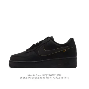 Nike Air Force 1 Low White Leather Casual Sneakers for Men and Women