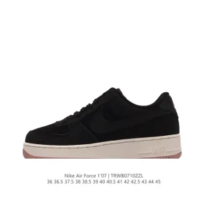 Nike Air Force 1 Low White Leather Casual Sneakers for Men and Women