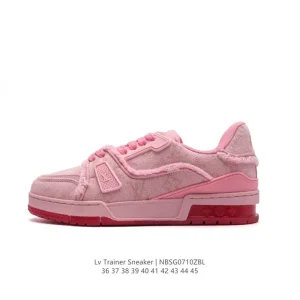 Louis Vuitton Trainer Sneaker Low Top Basketball Shoes
