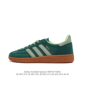 Adidas Handball Spezial Low Cut Vintage Leather Court Shoes