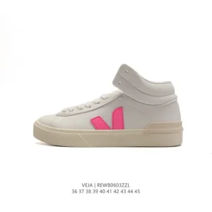 Veja Esplar Low Top White Leather Sneakers for Men and Women