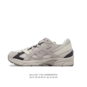 ASICS GEL-1130 Retro Vintage Cushioning Leather Sneakers for Men and Women