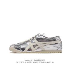ASICS Onitsuka Tiger Mexico 66 Classic Retro Leather Sneakers