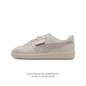 PUMA Palermo OG Army Trainer Low Top Sneakers for Men and Women