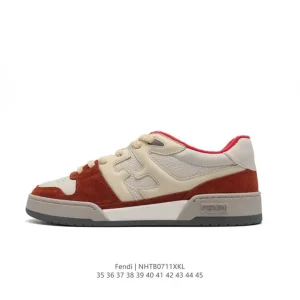 Fendi Men's and Women's Retro Platform Sneakers by Kim Jones