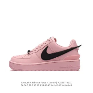 Nike Air Force 1 '07 Low Ambush Collaboration Leather Sneakers