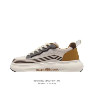 Balenciaga Men's Thick Sole Platform Sneakers