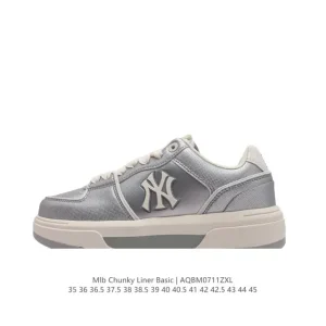 MLB Chunky Liner Retro Street Leather Low Top Sneakers