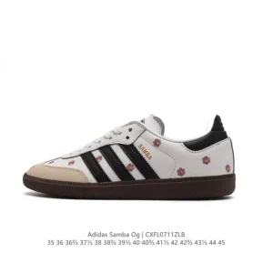 Adidas Samba OG Shoes Classic Leather Sneakers White