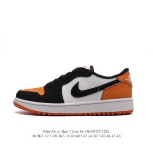Jordan Air 1 Low Retro Classic Leather Basketball Shoes