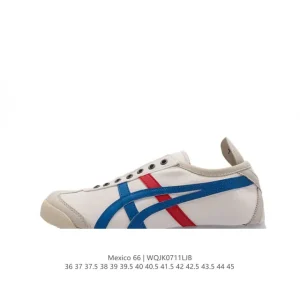 ASICS Onitsuka Tiger Mexico 66 Classic Canvas Sneakers for Men and Women