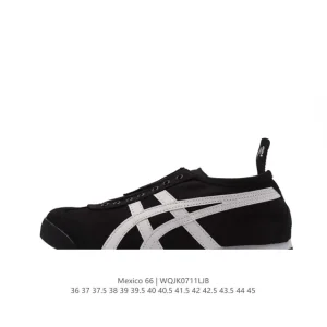 ASICS Onitsuka Tiger Mexico 66 Classic Canvas Sneakers for Men and Women