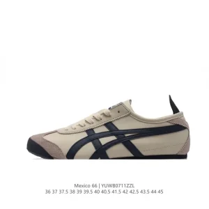 ASICS Onitsuka Tiger Mexico 66 Classic Retro Leather Sneakers