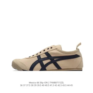 ASICS Onitsuka Tiger Mexico 66 Classic Retro Canvas Sneakers