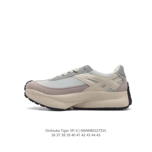 ASICS Onitsuka Tiger Sp-II Classic Retro Comfort Lightweight Running Shoes with Thick Sole