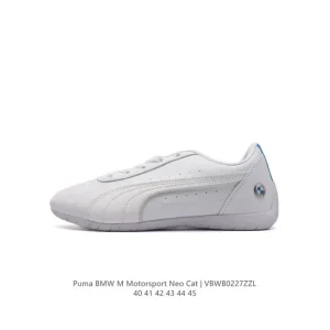 PUMA x BMW M Motorsport Roma Low-Top Racing Sneakers