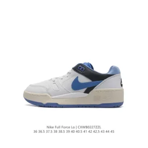 Nike Full Force Low Retro Leather Basketball Sneakers
