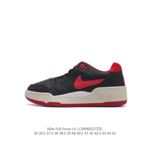 Nike Full Force Low Retro Leather Basketball Sneakers