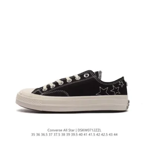 Converse All Star Low-Top Unisex Shoes with Thick Sole and One Star Design
