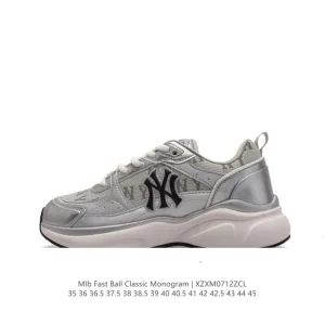 MLB Fast Ball Classic Monogram 24Ss New York Yankees Sneakers