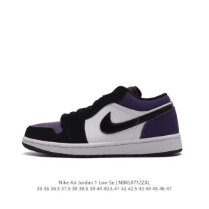 Jordan Air Jordan 1 Low Retro DC0774 Leather Basketball Shoes
