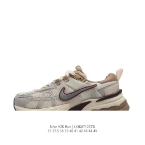 Nike V2K Run Retro Running Shoes Vintage Style with Cushioning