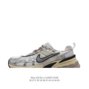 Nike V2K Run Retro Running Shoes Vintage Style with Cushioning