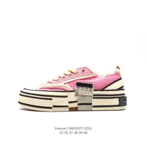 XVessel G.O.P Mule Slip-On Chunky Sole Cork Sneaker for Women