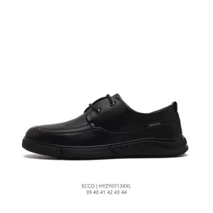 ECCO Men's Lifestyle Shoes Breathable Lightweight Lace-Up Casual Sneakers