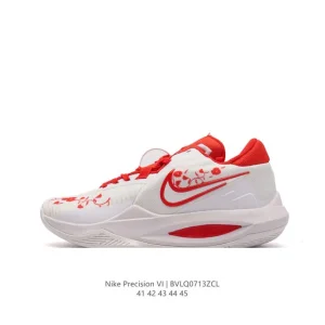 Nike Precision 6 Men's Basketball Shoes - Lightweight Cushioning & Durable Outdoor Training