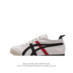 ASICS Onitsuka Tiger Mexico 66 Classic Vintage Canvas Sneakers