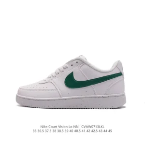 Nike Court Vision Low Vintage Leather Basketball Shoes for Men and Women