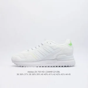Adidas ZX 750 Outdoor Durable Unisex Running Shoes with TPU Heel and EVA Midsole