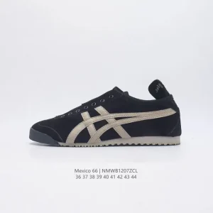 ASICS Onitsuka Tiger Mexico 66 Classic Retro Leather Sneakers